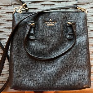 KATE SPADE MEDIUM SIZE BLACK CROSSBODY ♠️